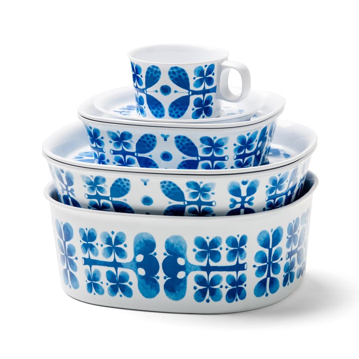 Blues skål melamin, stor Opto Design