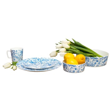 Grazia mugg 32 cl - Blå-vit - Opto Design