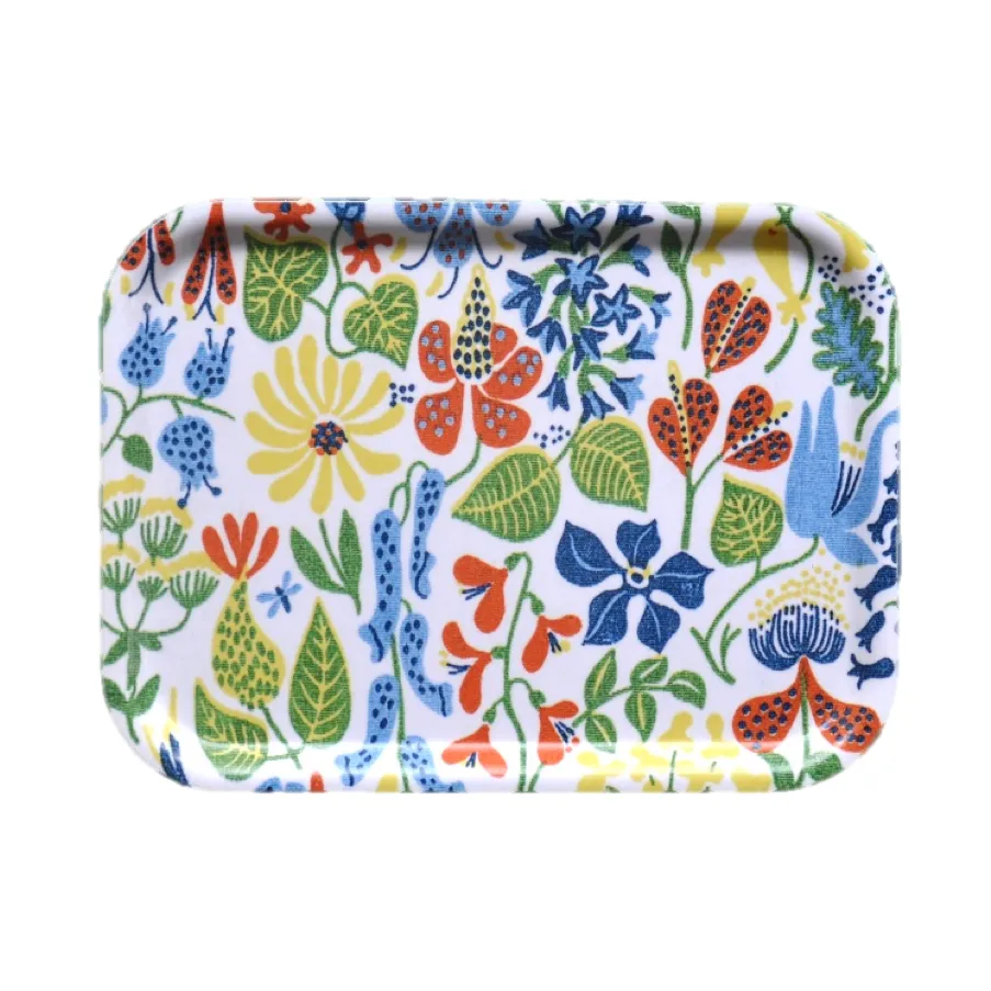 Herbarium gul bricka, 27x20 cm Opto Design