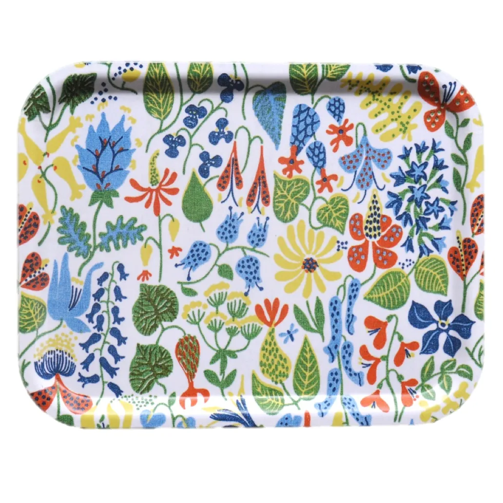 Opto Design Herbarium gul bricka 36x28 cm