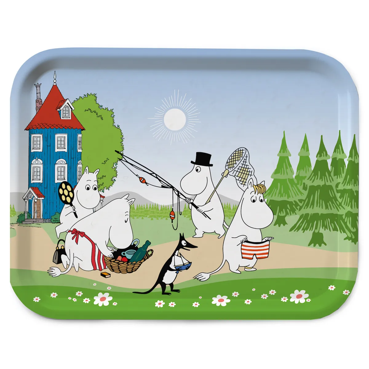 Opto Design Holiday bricka 27x20 cm Grön