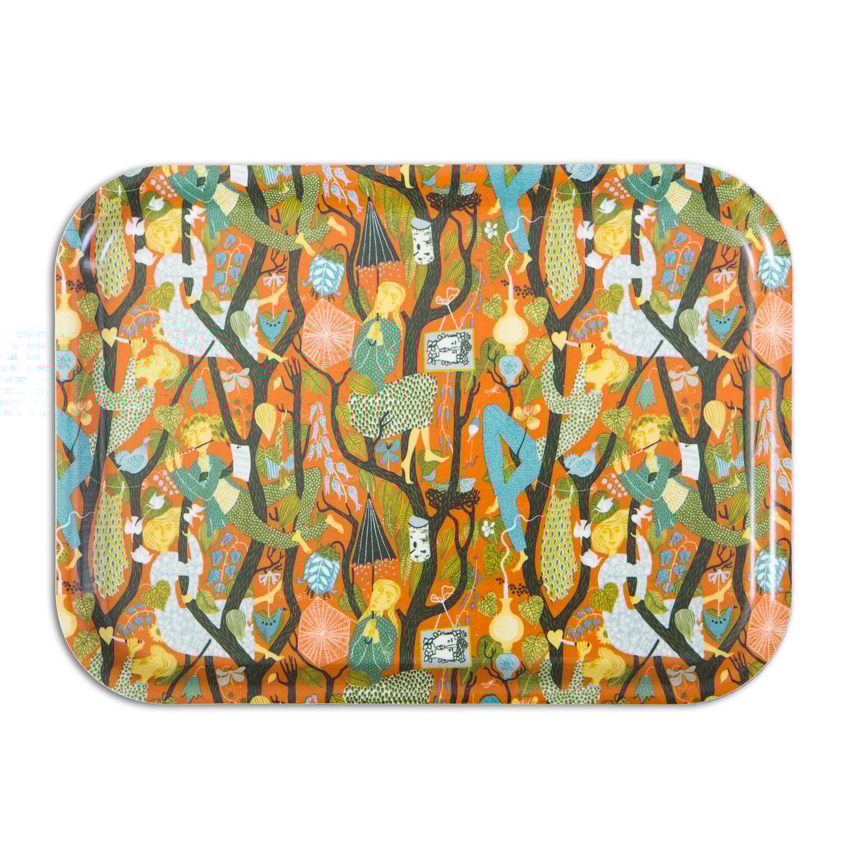 Opto Design Melodi bricka 36x28 cm | Skandinavisk Design | Brickor | Orange