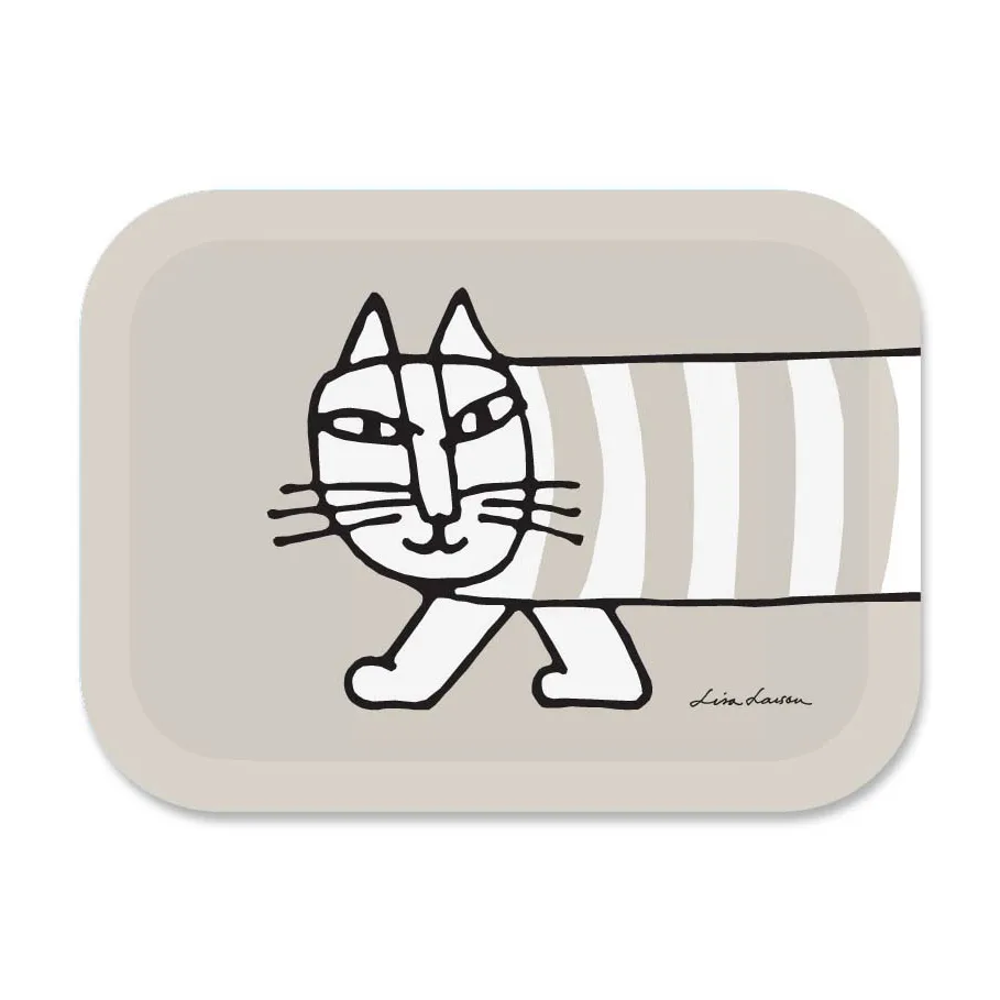 Opto Design Mikey bricka 27x20 cm Grå