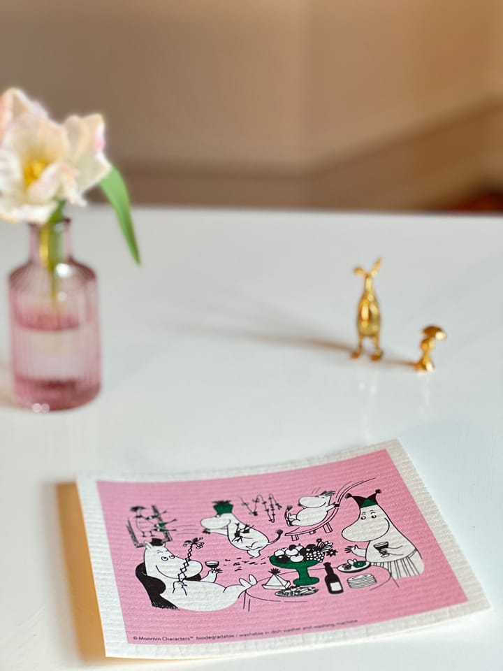 Moomin 80 disktrasa 17x20 cm, Rosa Opto Design