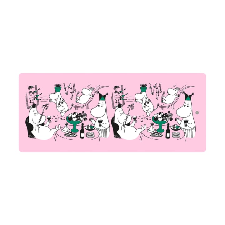 Moomin 80 serveringsbricka 17x40 cm - Rosa - Opto Design