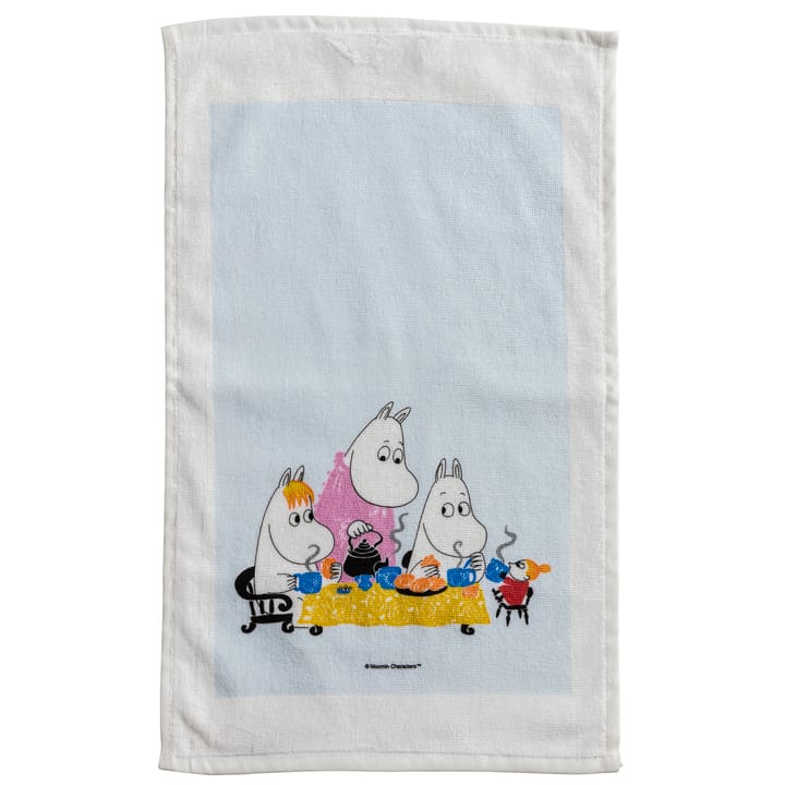 Mumin Teaparty handduk, Blå Opto Design