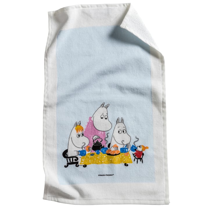 Mumin Teaparty handduk, Blå Opto Design