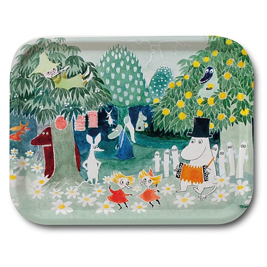 Mumin Trollkarlens Hatt bricka - 27x20 cm - Opto Design