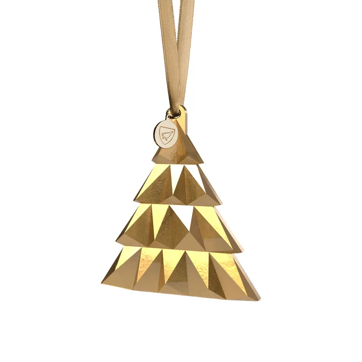 Annual ornament tall - 21K guld - Orrefors