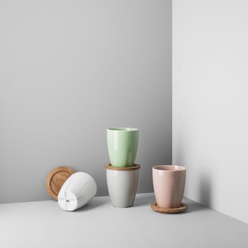 Bruk mugg med trälock 2-pack - askgrå - Orrefors