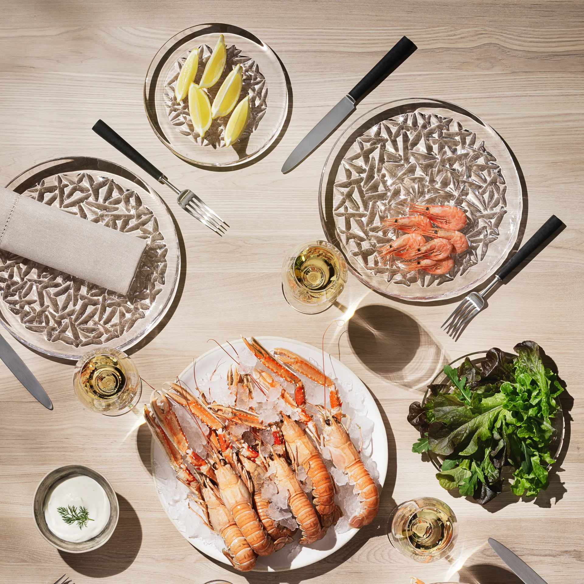 Carat assiett, Ø 19 cm Orrefors