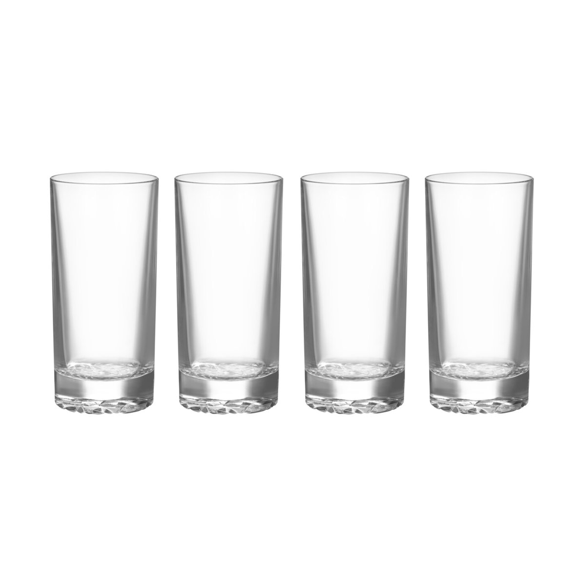 Orrefors Carat highball glas 35 cl 4-pack Klar | Skandinavisk Design | Drinkglas | Transparent