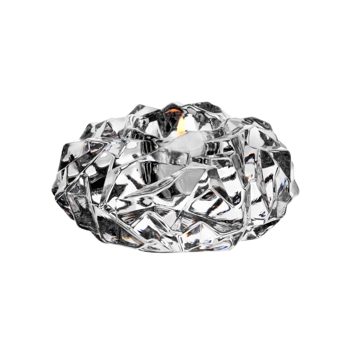 Orrefors Carat ljuslykta liten | Skandinavisk Design | Ljuslyktor & Ljusfat | Transparent