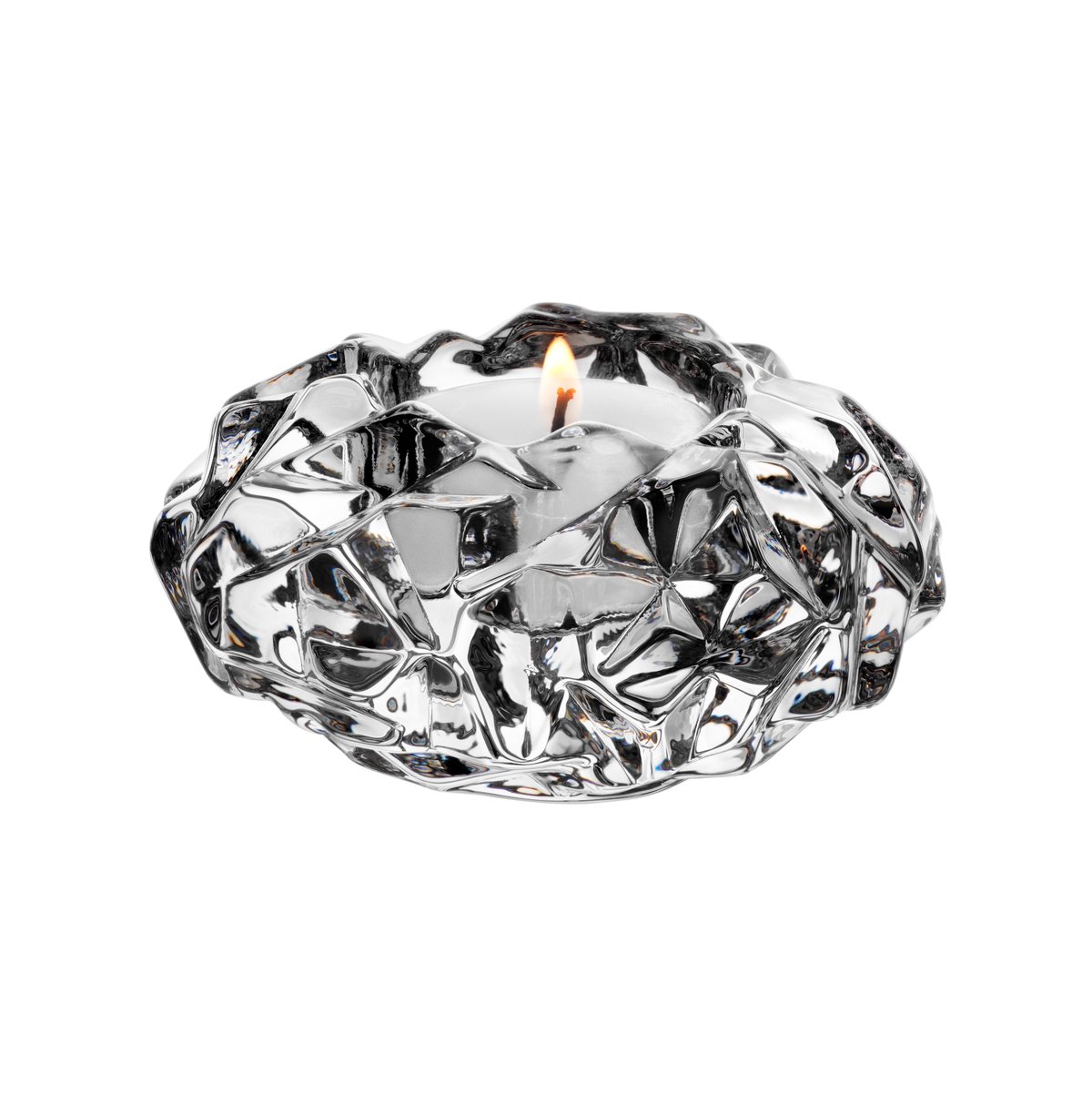 Orrefors Carat ljuslykta stor | Skandinavisk Design | Ljuslyktor & Ljusfat | Transparent