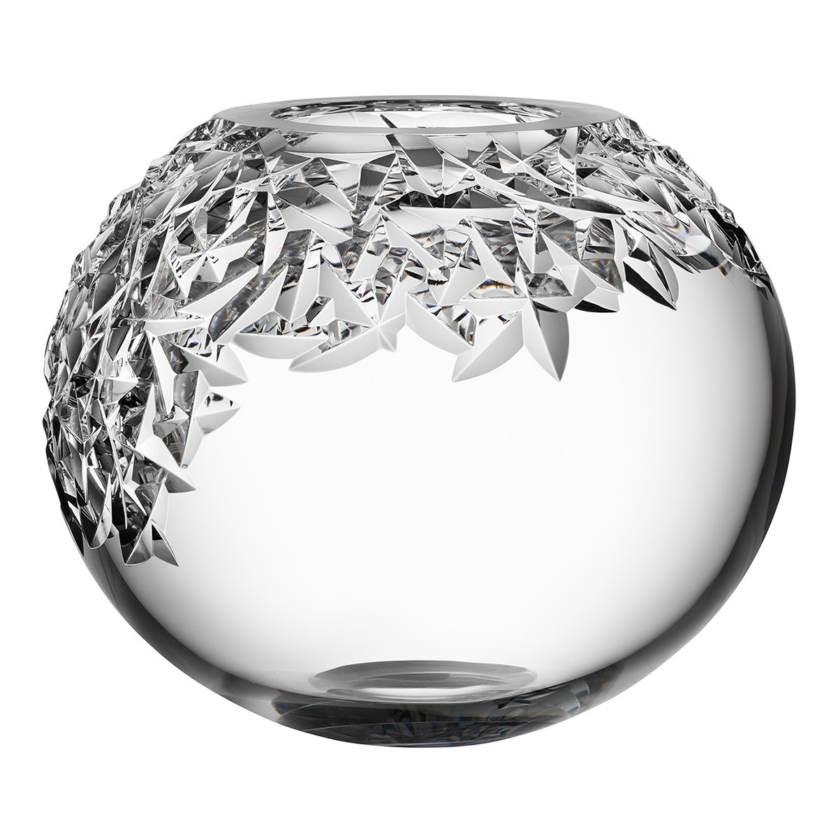 Orrefors Carat vas 30,5 cm | Skandinavisk Design | Vaser | Transparent