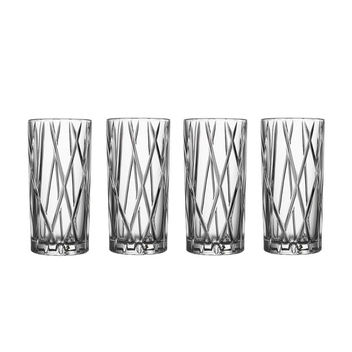 City High Ball glas 4-pack - 35 cl - Orrefors