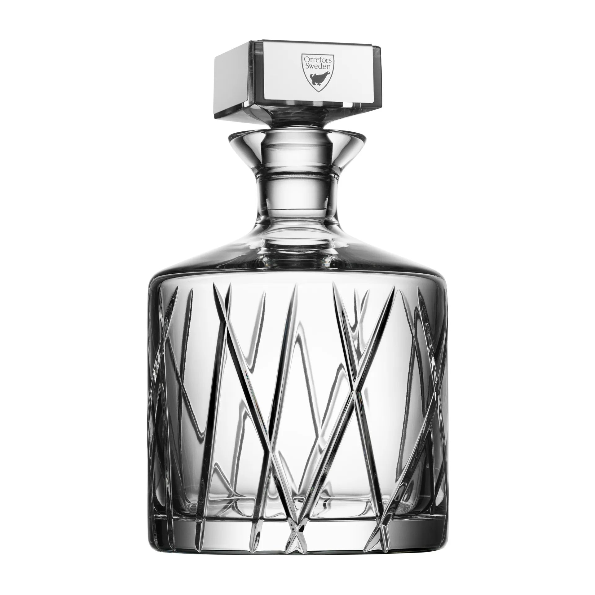 City whiskeykaraff 95 cl, Klar Orrefors