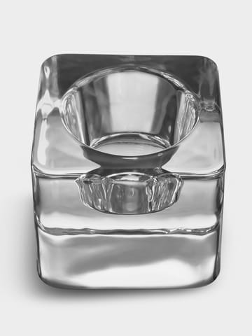 Ice cube ljuslykta 70 mm - Klar - Orrefors