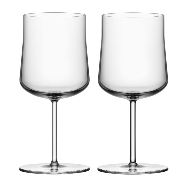 Informal glas på fot 36 cl 2-pack - Klar - Orrefors