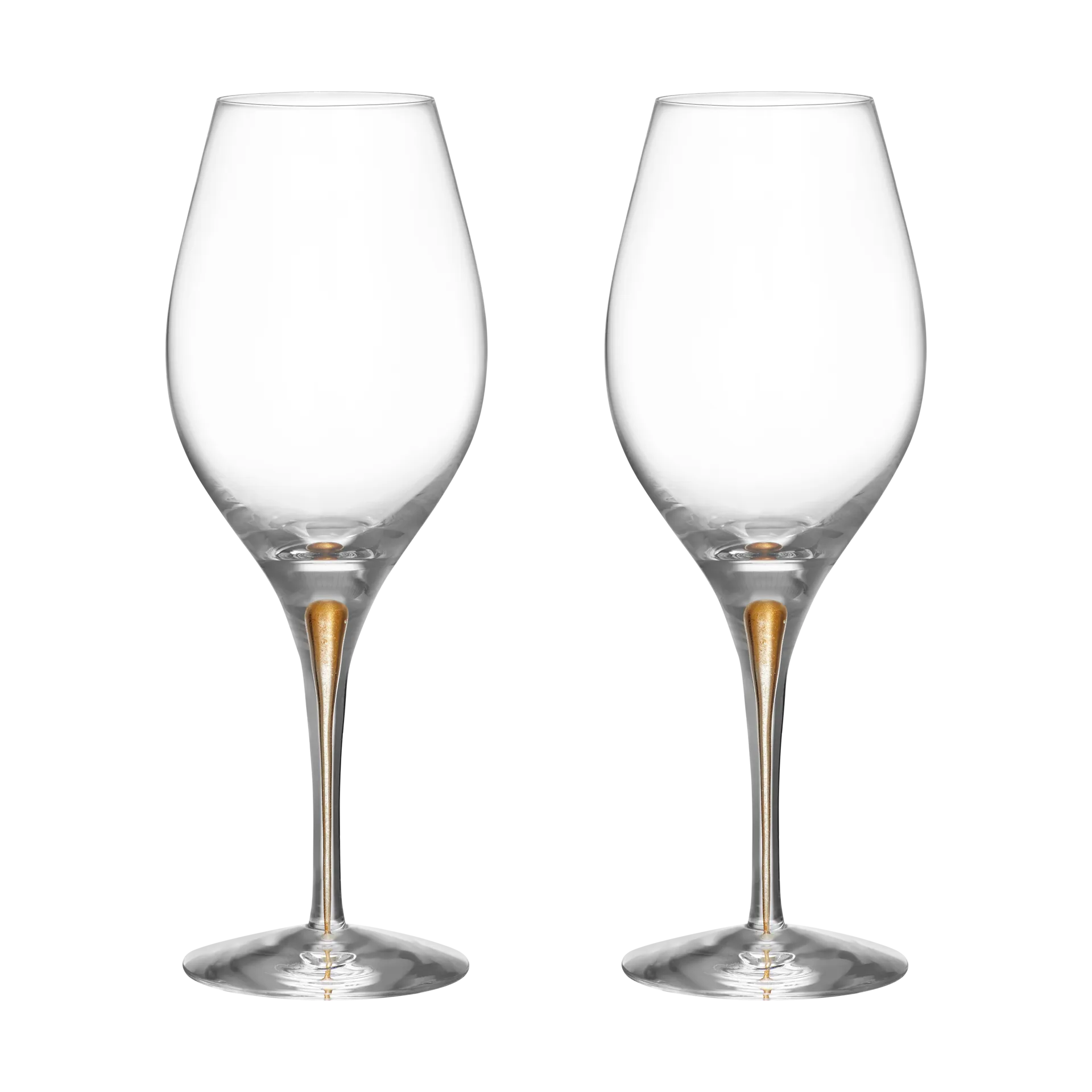 Intermezzo Balance vinglas 44 cl 2-pack, Guld Orrefors