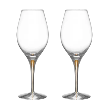Intermezzo Balance vinglas 44 cl 2-pack - Guld - Orrefors