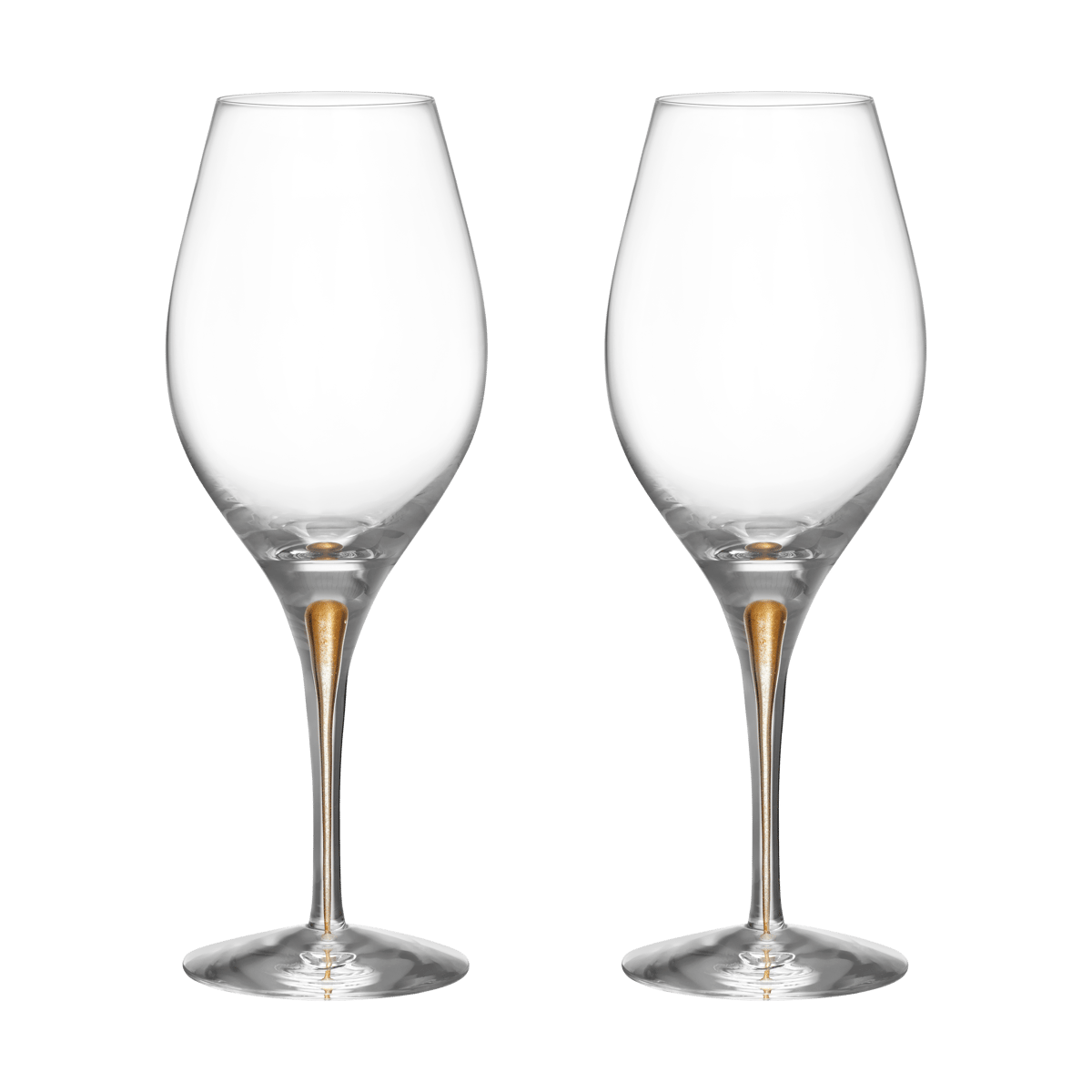 Orrefors Intermezzo Balance vinglas 44 cl 2-pack Guld