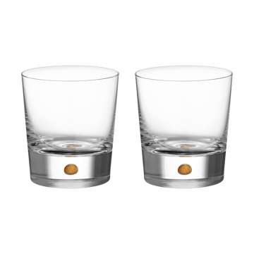 Intermezzo double old fashioned 40 cl 2-pack - Guld - Orrefors