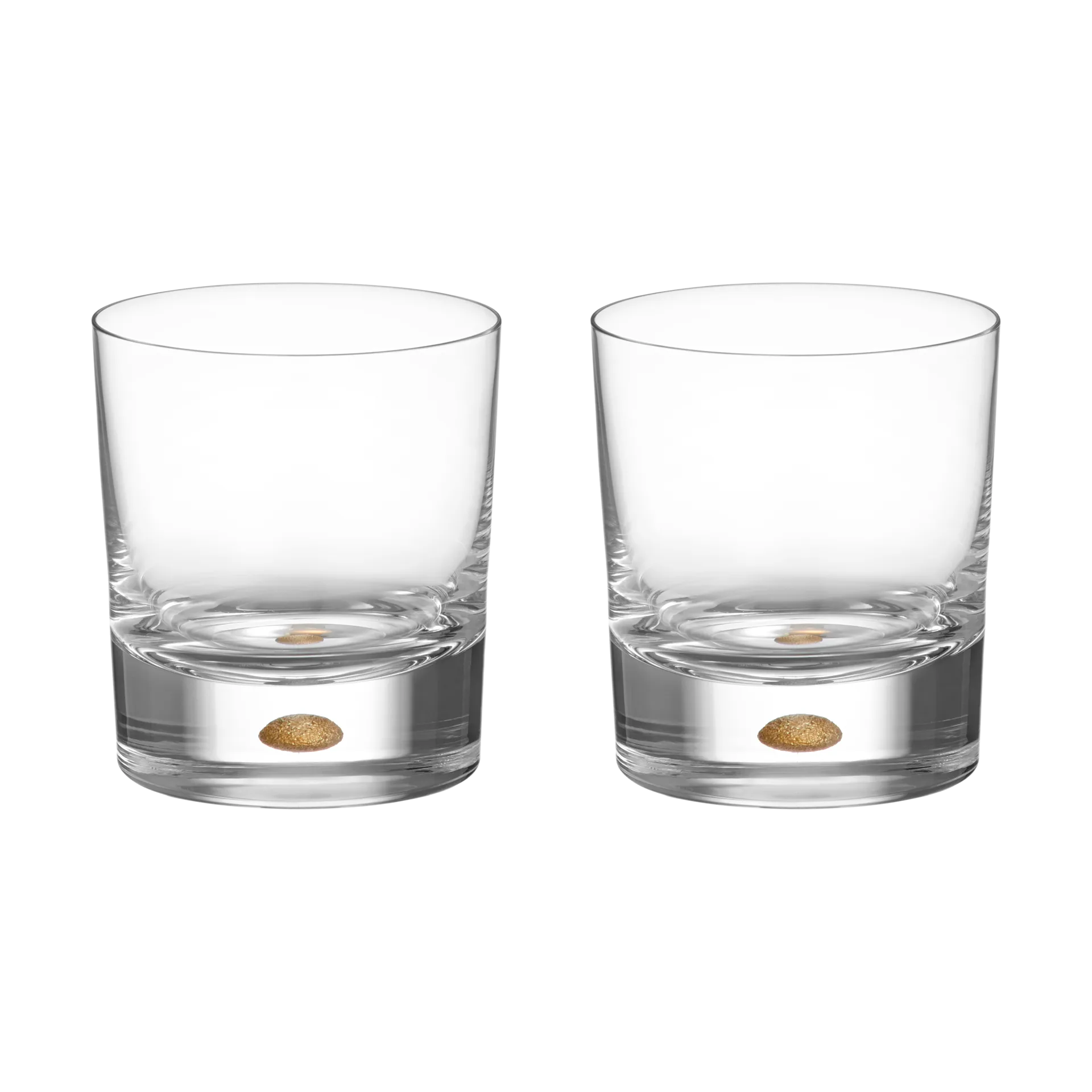 Intermezzo old fashioned 25 cl 2-pack, Guld Orrefors