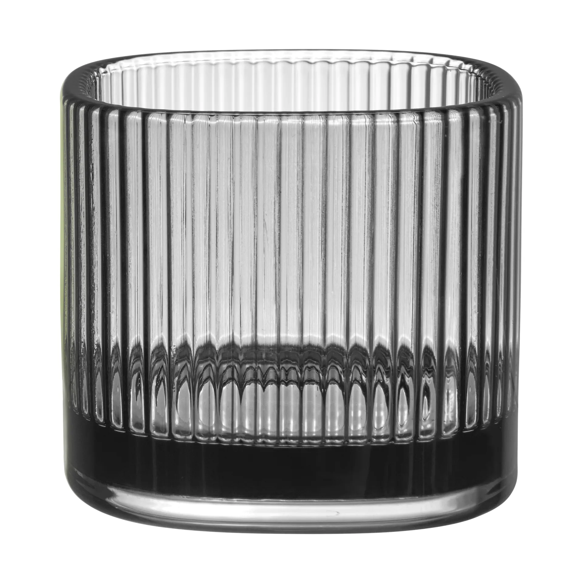 Magica ljuslykta super circle 7 cm, Grå Orrefors