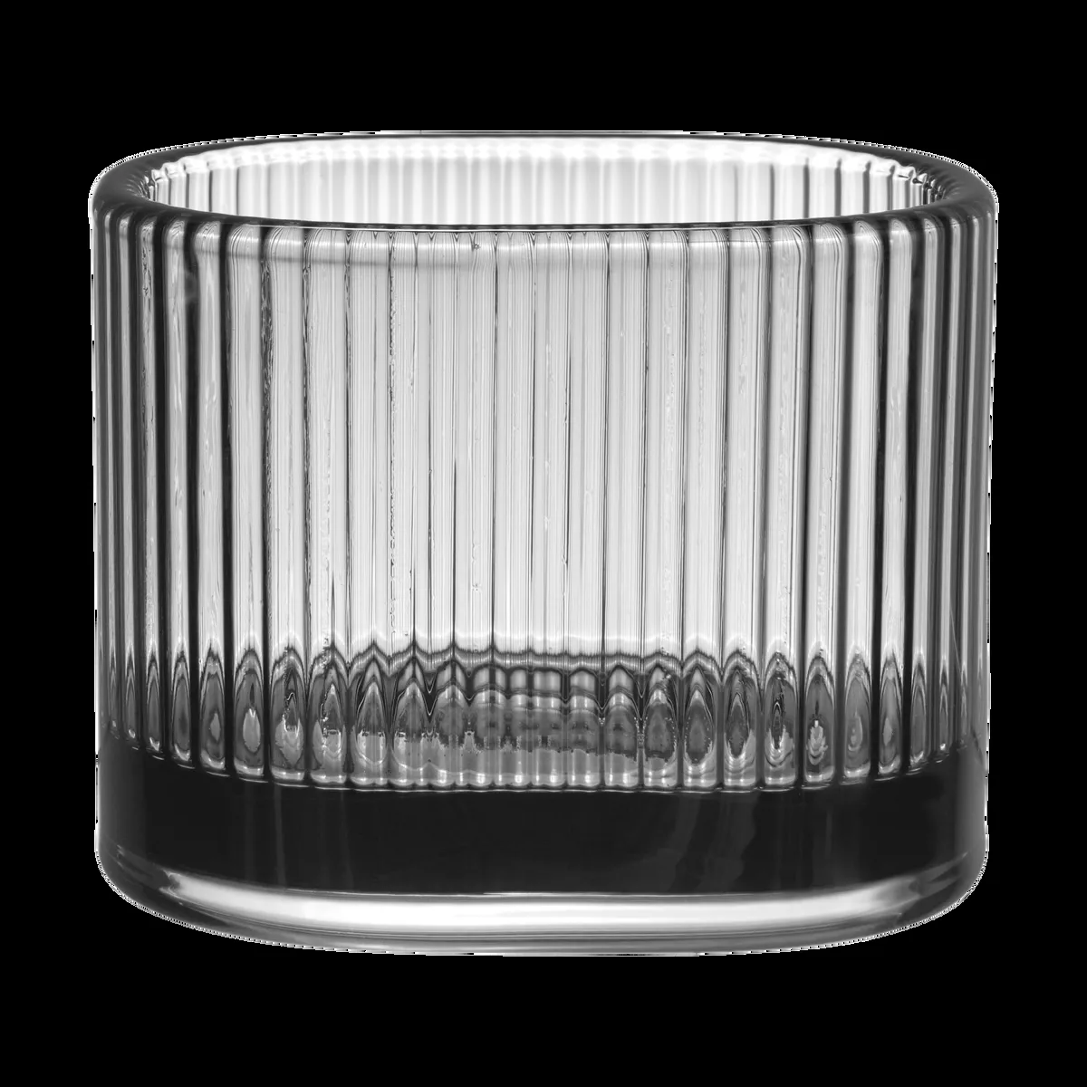 Orrefors Magica ljuslykta super ellipse 7 cm Grå