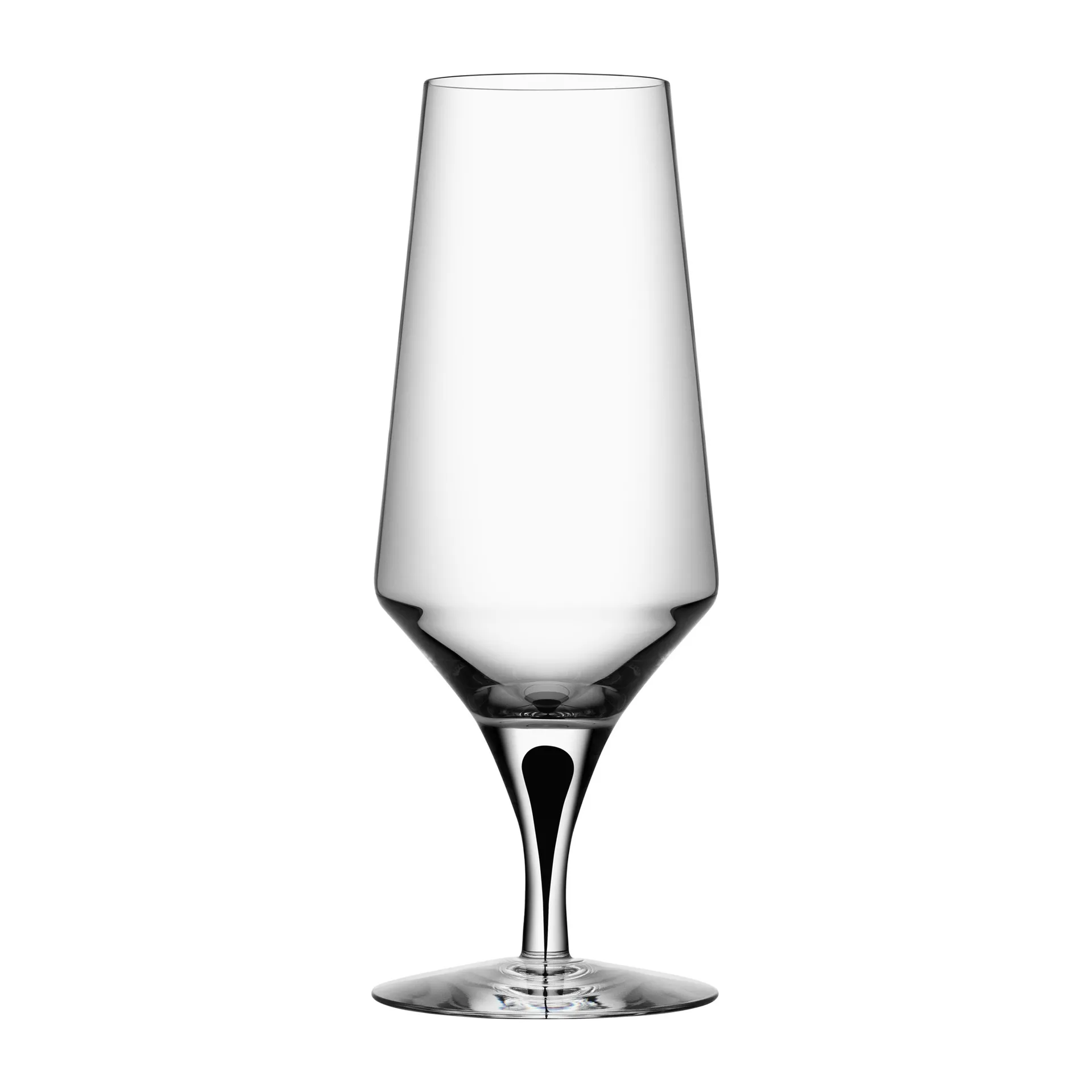 Metropol ölglas 46 cl, Clear / Black Orrefors