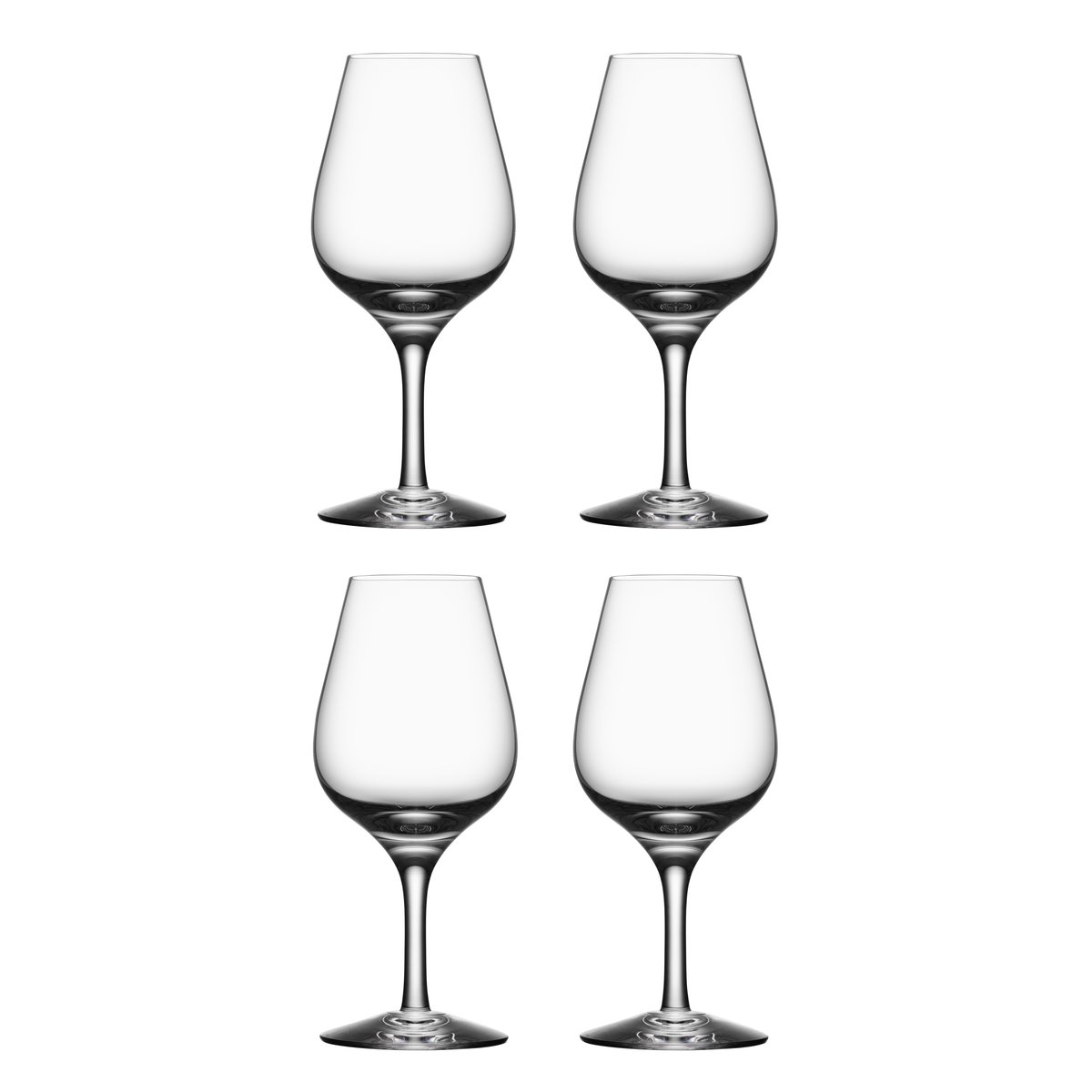 Orrefors More Spirits glas 4-pack 20 cl | Skandinavisk Design | Whiskeyglas & Konjaksglas | Transparent