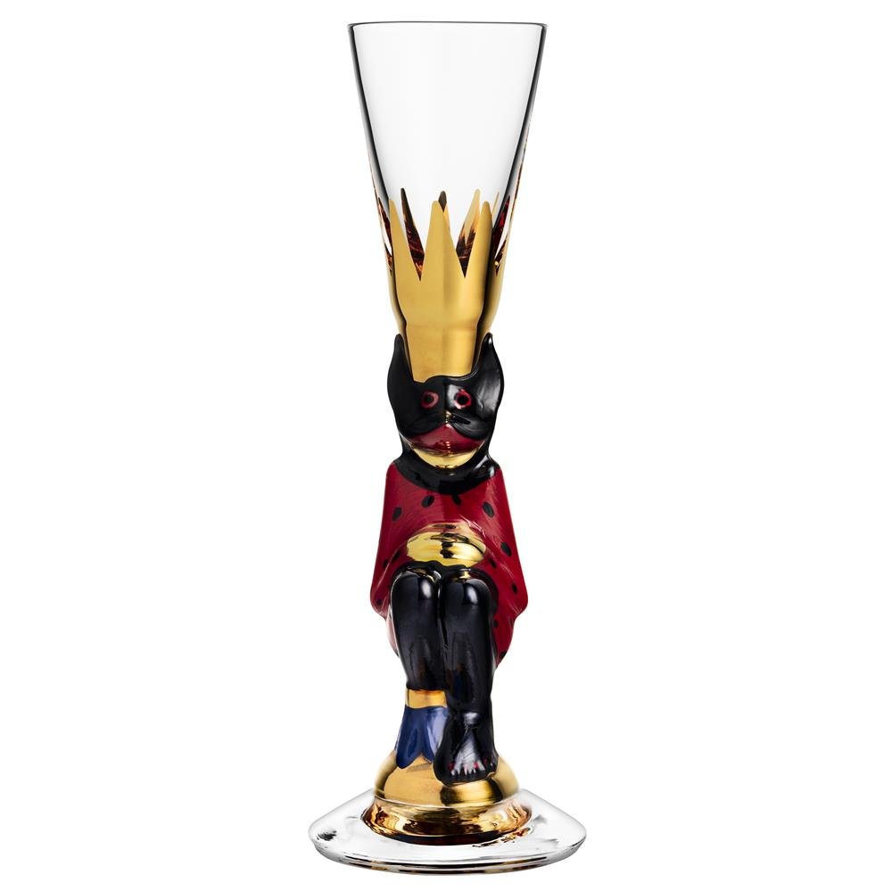 Orrefors Nobel snapsglas 4 cl röd | Skandinavisk Design | Snapsglas | Röd