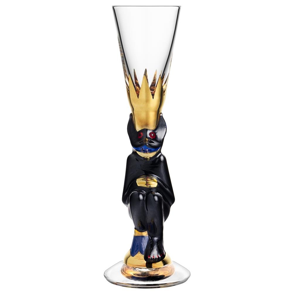 Orrefors Nobel snapsglas 4 cl Svart | Skandinavisk Design | Snapsglas | Svart