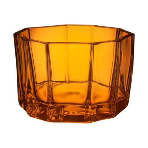 Orrefors Reed ljuslykta 4,5 cm Bärnsten