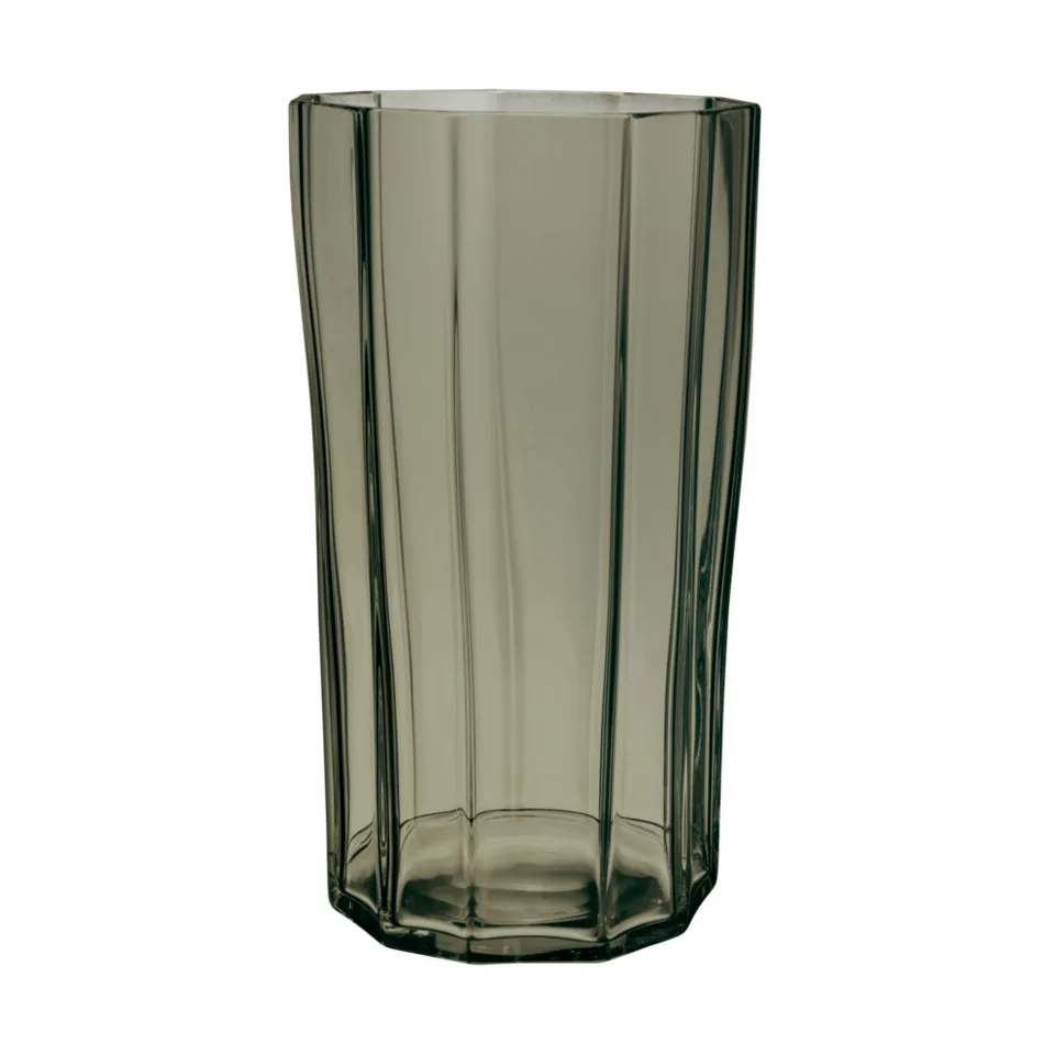 Reed stormlykta 25 cm, Mossgrön Orrefors