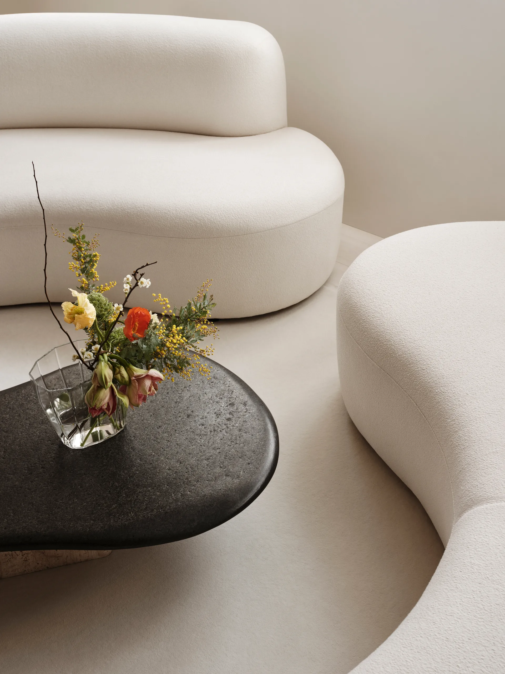 Reed vas 17,5 cm, Klar Orrefors