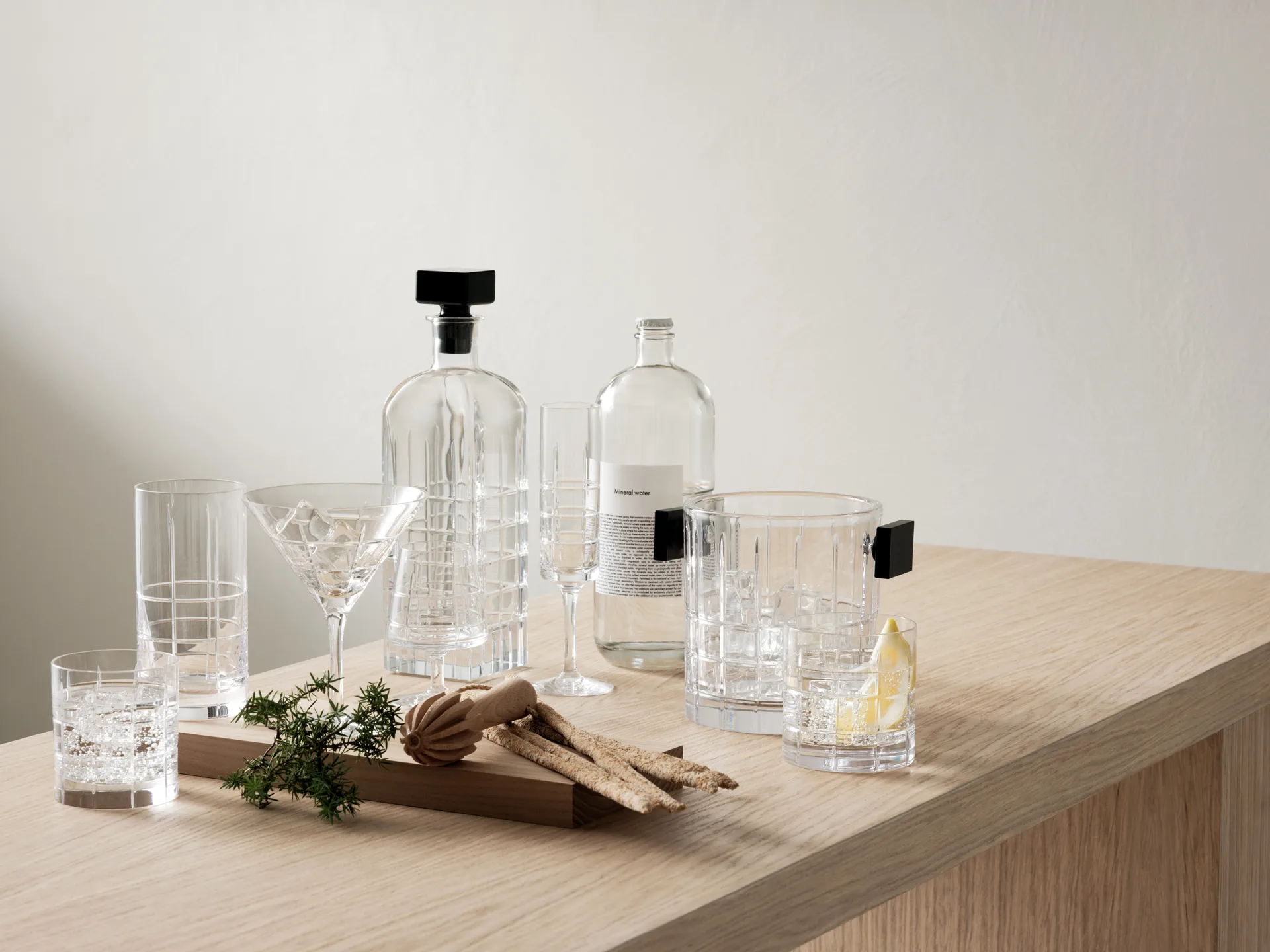 Street Old Fashioned glas 27 cl 4-pack, Klar Orrefors