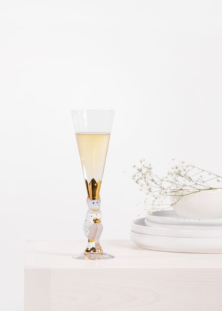 The Sparkling Devil champagneglas 19 cl - Vit - Orrefors