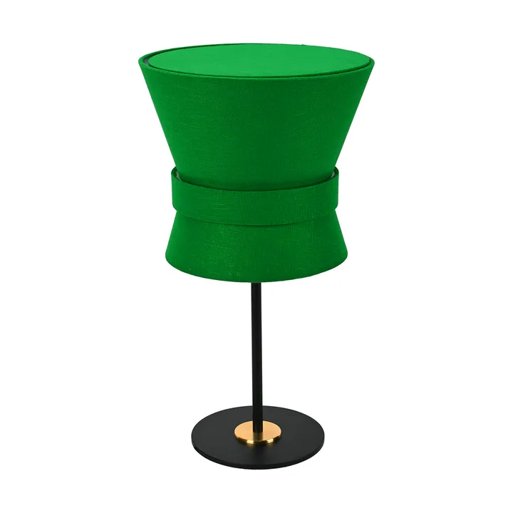 Bow bordslampa - Svart-emerald green, small 50 cm - Örsjö Belysning
