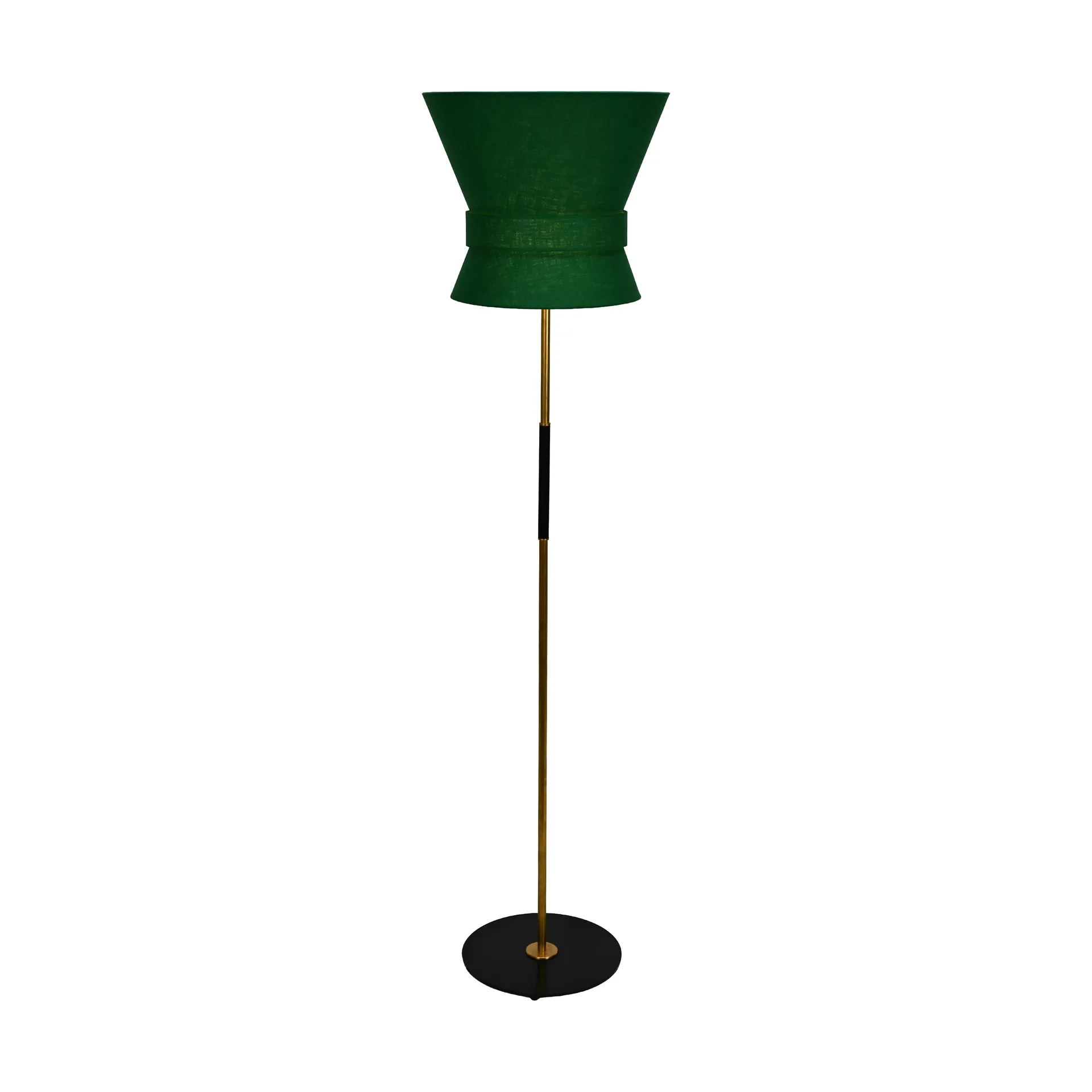 Bow golvlampa, Svart-emerald green, large 159 cm Örsjö Belysning