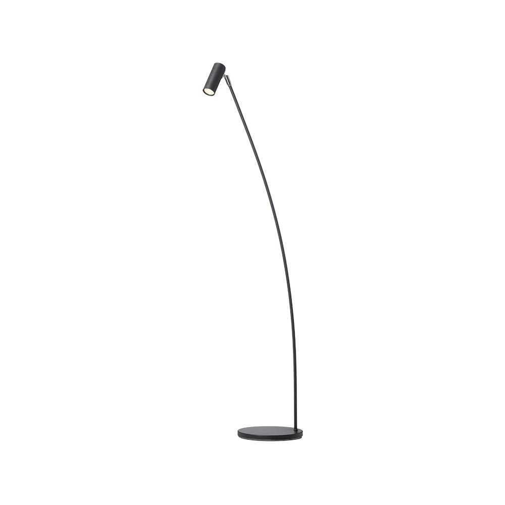 Örsjö Belysning Puck golvlampa svart struktur | Skandinavisk Design | Golvlampor | Svart