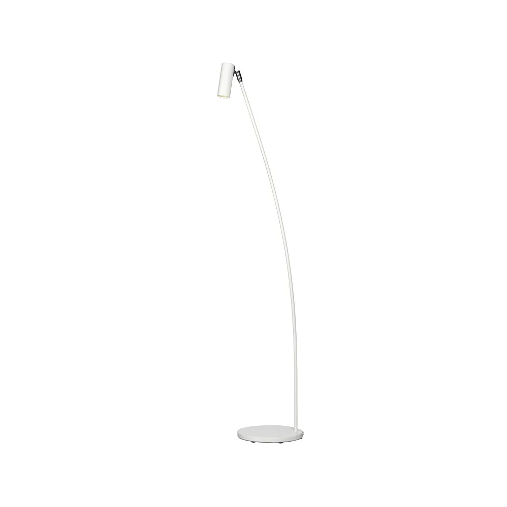 Puck golvlampa, vit