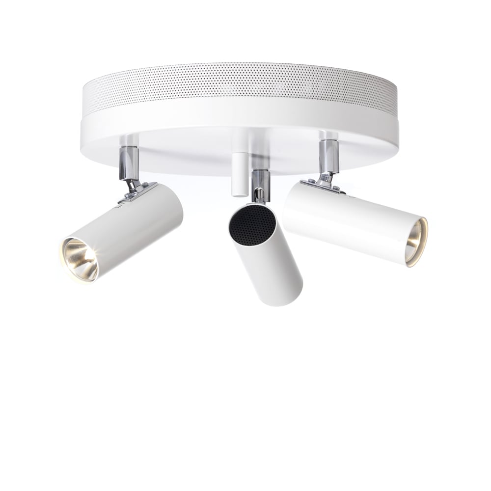 Örsjö Belysning Puck taklampa vit, 3 lampor | Skandinavisk Design | Plafonder | Vit