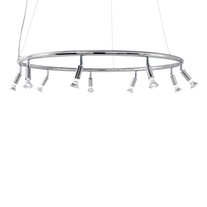 Star 9 lampa rund - Förnicklad mässing - Örsjö Belysning