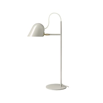 Streck bordslampa - varmgrå, varmgrå textilsladd - Örsjö Belysning