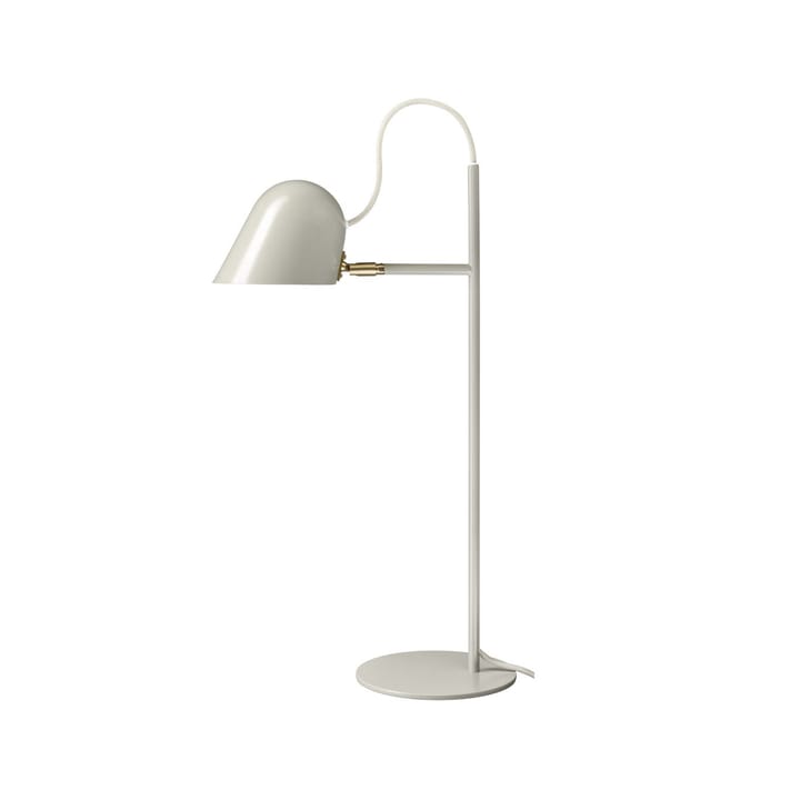Streck bordslampa - varmgrå, varmgrå textilsladd - Örsjö Belysning
