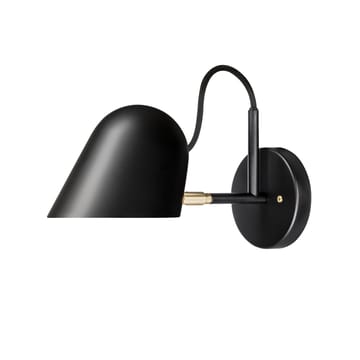 Streck vägglampa - svart, kopplingshus - Örsjö Belysning