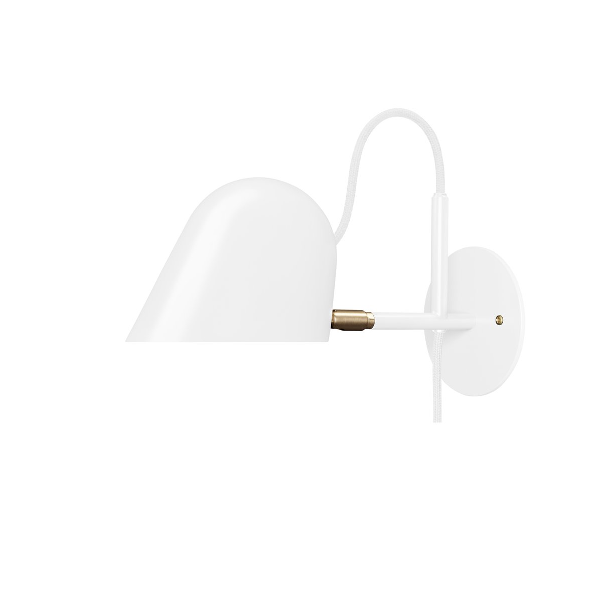 Örsjö Belysning Streck vägglampa vit, sladd | Skandinavisk Design | Vägglampor | Vit