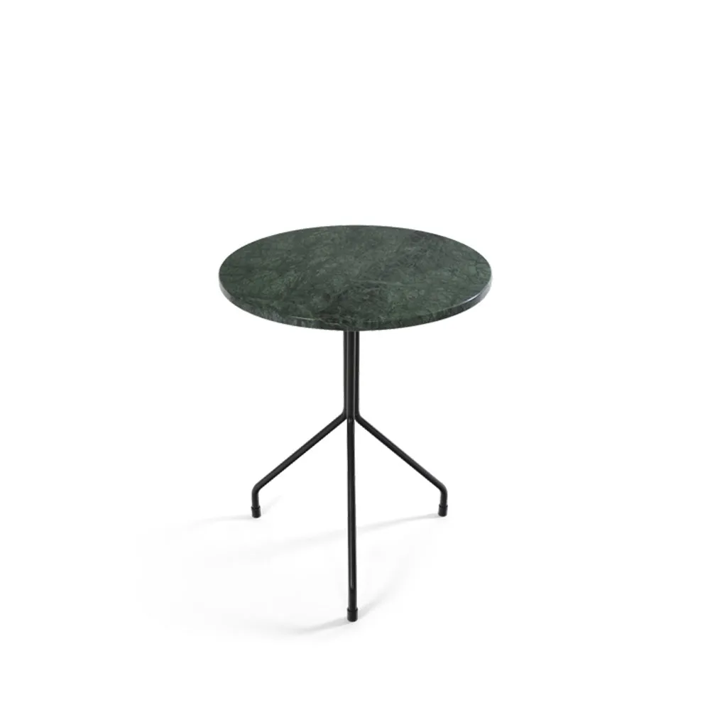 OX Denmarq All For One sidobord Green Indio-black, Ø50 cm